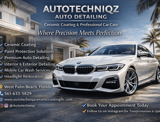 Autotechniqz Auto detailing Ceramic Coating & Car Wash