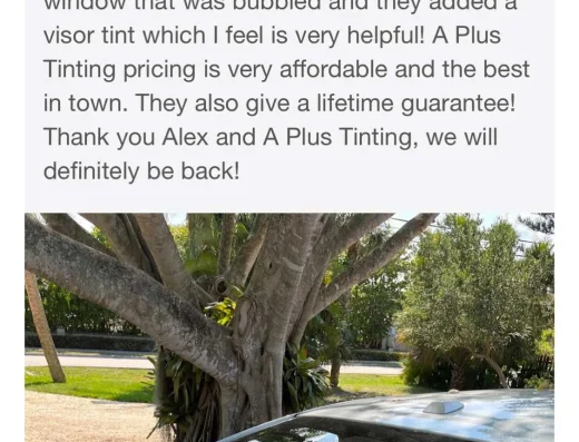 A PLUS TINTING STUART