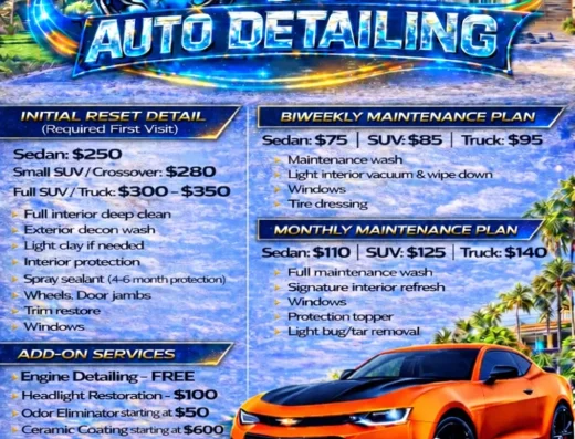V. P. Auto Detailing LLC – Car Detailing in Ocala, FL